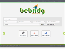 Tablet Screenshot of bebridg.com